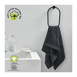 Today serviette de toilette en coton bio - Noir