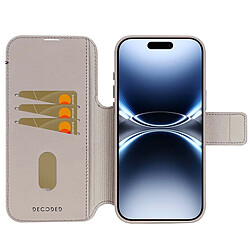 Acheter Decoded Étui Folio pour iPhone 17 Pro Max MagSafe en Cuir avec Coque Détachable Beige