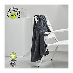 Today drap de bain maxi en coton bio - Anthracite