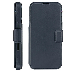 Decoded Étui Folio pour iPhone 17 Pro MagSafe en Cuir avec Coque Détachable Bleu marine pas cher