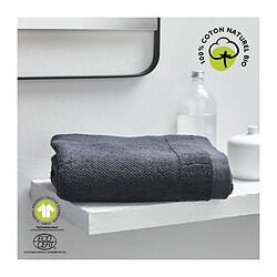 Today drap de bain en coton bio - Anthracite