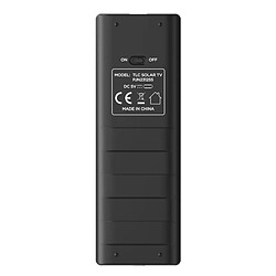 Meliconi - Télécommande universelle SOLAR TV pour un TV - 100% fonctions d'origine - Accès direct Netflix et Prime - Panneau solai pas cher