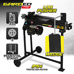 Avis Gardeo Pro Fendeur de bûches horizontal 2200 W - 6 tonnes sur pieds.