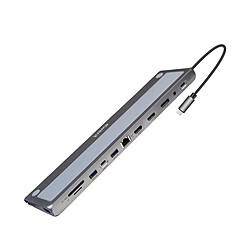 Ewent Hub USB-C - 2 HDMI