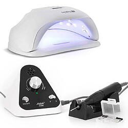 Kit manucure lampe UV LED et ponceuse JSDA JD8M