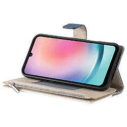 Acheter Flip Étui Pour Samsung Galaxy A23 4G/5G Portefeuille Étui en cuir Fentes pour cartes Élégant GANGXUN Bleu