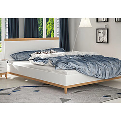 Acheter Lit en bois VISBY LIVIA HIGH / 200X200 CM