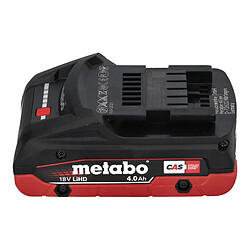 Metabo SSE 18 LTX Compact Scie sabre sans fil 18 V 13 mm + 1x batterie LiHD 4,0 Ah - sans chargeur