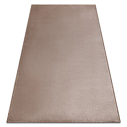 RUGSX Tapis - Moquette SEDUCTION taupe 49 doux, durable, chambre, hôtel 300x300 cm