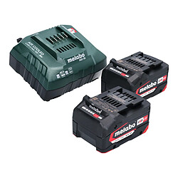 Metabo SSE 18 LTX Compact Scie sabre sans fil 18 V 13 mm + 2x Akku 4,0 Ah + Ladegert
