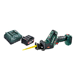 Metabo SSE 18 LTX Compact Scie sabre sans fil 18 V 13 mm + 1x Akku 4,0 Ah + Ladegert