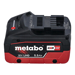 Metabo SSE 18 LTX Compact Scie sabre sans fil 18 V 13 mm + 1x batterie LiHD 5,5 Ah - sans chargeur