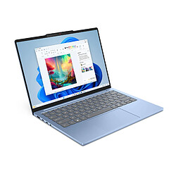 LENOVO - PC portable 13.3'' WUXGA - AMD Ryzen 7 7735HS - 16Go - 512Go SSD - HDMI - Windows 11 Pro - Clavier AZERTY Rétroéclairé - 13ARP10 - Aluminium Bleu - IPSlim 5