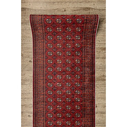 Acheter RUGSX TAPIS DE COULOIR antidérapant LOTUS BUCHARA 30250 Classique rouge lavable 100cm 100x160 cm