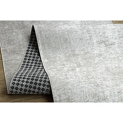 RUGSX TAPIS DE COULOIR antidérapant LOTUS SMOOTH 52420 Mélange beige lavable 120cm 120x360 cm pas cher