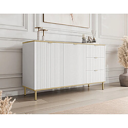 Bestmobilier Buffet bas Hope - Blanc