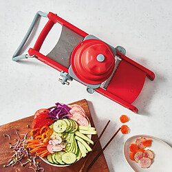 Mandoline 20x40cm rouge - 2015.43 - Swing Plus - DE BUYER