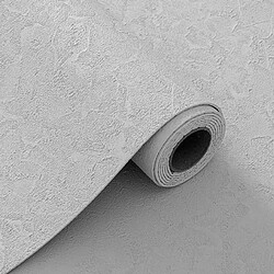 Decopine Papier peint autocollant 3D effet pierre gris 60×300 cm – Étanche & lessivable