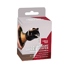 Avis Bouchon avec bec verseur pour champagne - 18804606 - Champagne Saver - VACU VIN