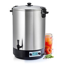 Stérilisateur de bocaux électrique cuve inox avec robinet et minuteur 45l 2500w - ns st45ina - NATURE&SAVEURS