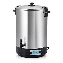 Stérilisateur de bocaux électrique cuve inox avec robinet et minuteur 45l 2500w - ns st45ina - NATURE&SAVEURS