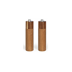 Set de 2 moulins sel et poivre manuels - MEN425 - LIVOO