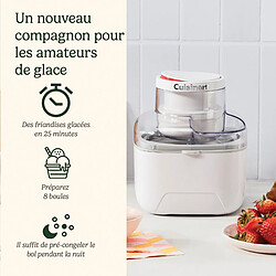 Cuisinart Icem10e - Blanc