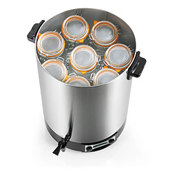 Avis Stérilisateur de bocaux électrique cuve inox avec robinet et minuteur 45l 2500w - NS ST45INA - NATURE&SAVEURS
