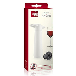 Coffret pompe à vide + 2 bouchons blanc - 09812606 - Wine Saver - VACU VIN