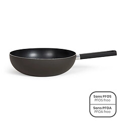 Poêle wok en aluminium 32cm noir - MEP156N - LIVOO