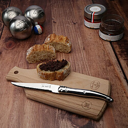 Planche à découper en bois + couteau 25.5cm - AP036424L06342 - JEAN DUBOST