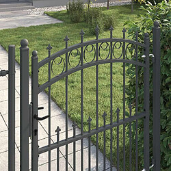Acheter vidaXL Portail de clôture avec pointes EMMEN 150 x 100 cm