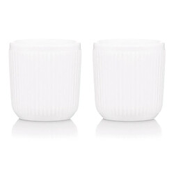 2 tasses à café double paroi 10cl blanc - 12059-03 - BODUM