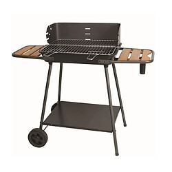 Barbecue à charbon 54.5x38.5cm noir - 335537 - SOMAGIC