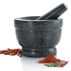 Mortier et pilon en granit 16cm - 60516 - LACOR