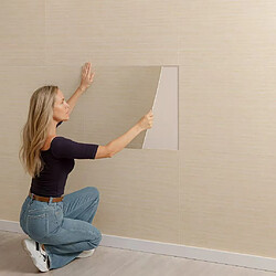 Avis Decopine Papier peint autocollant 3D pierre beige 60×300 cm