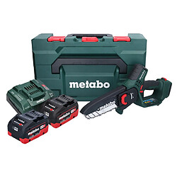 Metabo MS 18 LTX 15 outil sans fil 18 V 15 cm 5 m/s + 2x batterie 5,5 Ah + chargeur + metaBOX