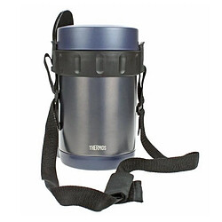 Thermos bento isotherme inox à 3 compartiments - Gris
