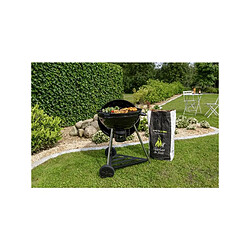 Barbecue à charbon 54.5cm noir - CH041T - COOK'IN GARDEN pas cher