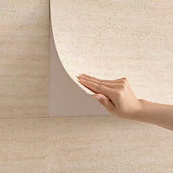 Decopine Papier peint autocollant 3D pierre beige 60×300 cm pas cher