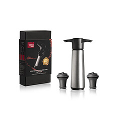 Coffret pompe à vide air + 2 bouchons - 06492616 - VACU VIN