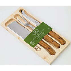 Set à fromage 3 pièces - 97146 - Laguiole Chêne - JEAN DUBOST