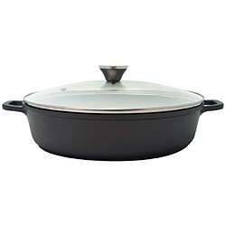 Cocotte en fonte 32cm noir - 384920 - BAUMALU