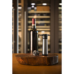 Coffret pompe à vide air + 2 bouchons - 06492616 - VACU VIN pas cher