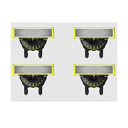 Lot de 4 lames de rechange - QP440/50 - Oneblade - PHILIPS