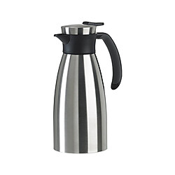 Pichet isotherme 1l inox et noir - 508932 - Soft Grip - EMSA