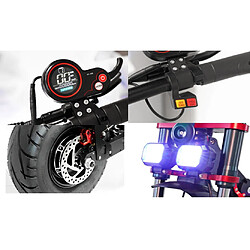 Acheter Trottinette électrique BOYUEDA Q7 Pro - Double moteurs 3200W - Vitesse 70km/h - batterie 52V 19Ah - autonomie 70KM - pliable