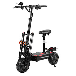 Trottinette Electrique Pliable siège OOED S3- Moteur 6000W(2*3000W) - Batterie 60V 38Ah - pneu tout-terrain 11" - Autonomie 120km