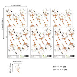 General Autocollants muraux créatifs en forme de cœurs bohèmes pour chambre d'enfant, filles et garçons, papier peint en vinyle, décoration d'intérieur~000351