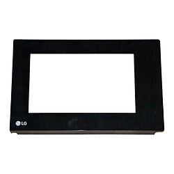 Lg façade en verre de porte micro-ondes